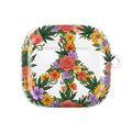 Floral Peace Sign AirPod Case — Colorful Boho Flower Protective Cover