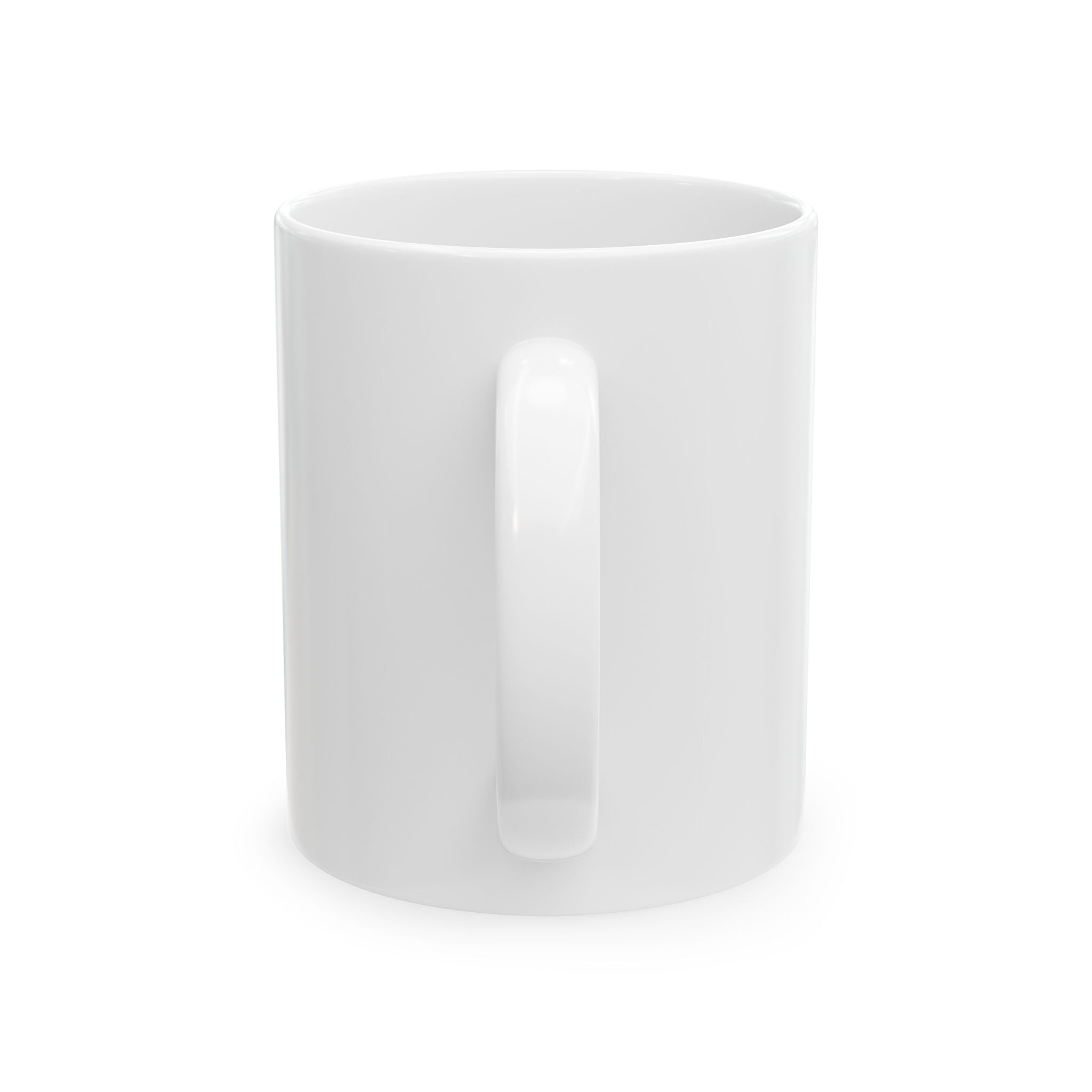 Ceramic Peace Leaf Mug — Cannabis Leaf Peace Sign Coffee Cup (11oz, 15oz)